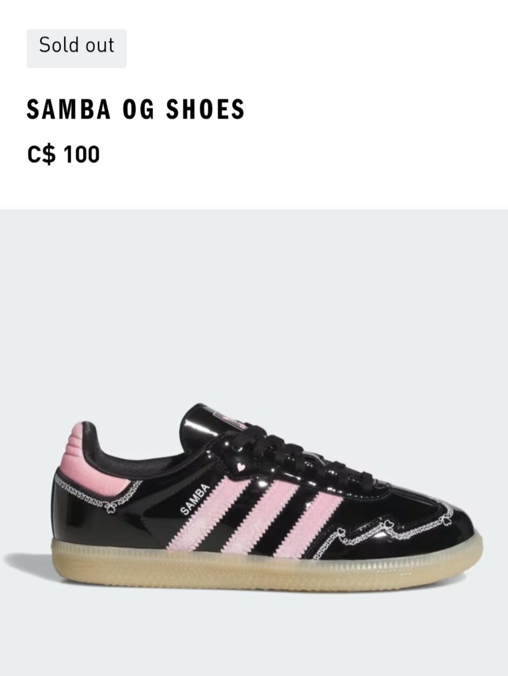 New SAMBA Adidas Sneakers